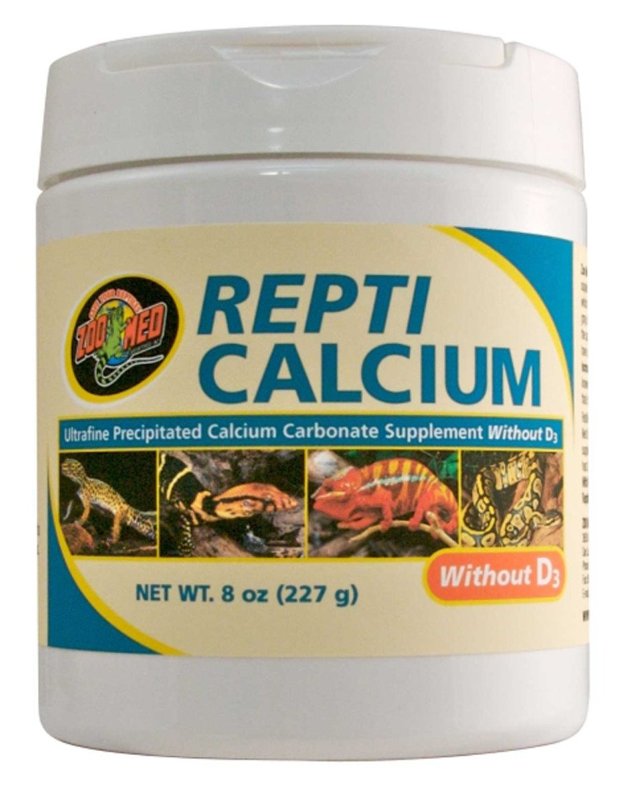 Zoo Med Repti Calcium without Vitamin D3 Reptile Supplement 8-oz