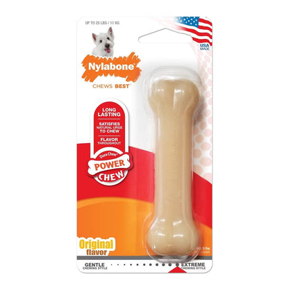 Nylabone Power Chew Dog Toy Original, SMall/Regular - Up To 25 Ibs .(1 ct)