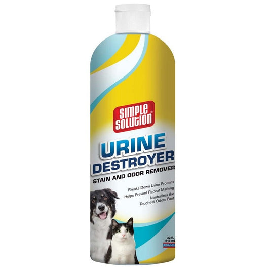 Simple Solution Urine Destroyer Stain & Odor Remover 32 oz, Simple Solution