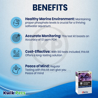 Red Sea Calcium Pro Test Refill 75 test, Red Sea