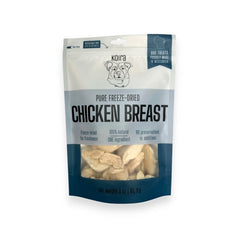 Koira Freeze- Dried Chicken Breast Dog Treats 3-oz