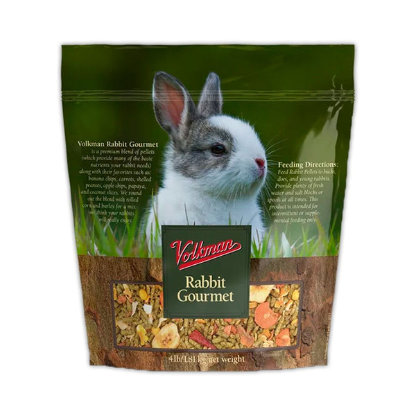 Volkman Seed Small Animal Rabbit Gourmet, 4-lb, Volkman
