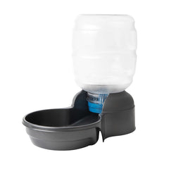 Petmate Replendish Automatic Dog & Cat Gravity Waterer with Microban Pearl Smoke Gary Large