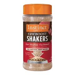 Instinct Raw Boost Shakers Freeze-Dried Dog Food Topper Beef Recipe 5.5-oz