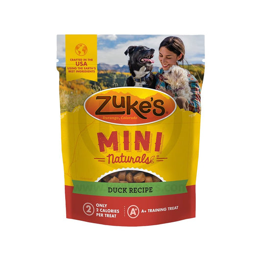 Zuke's Dog Mini Naturals Delicious Duck 6-oz, Zuke's
