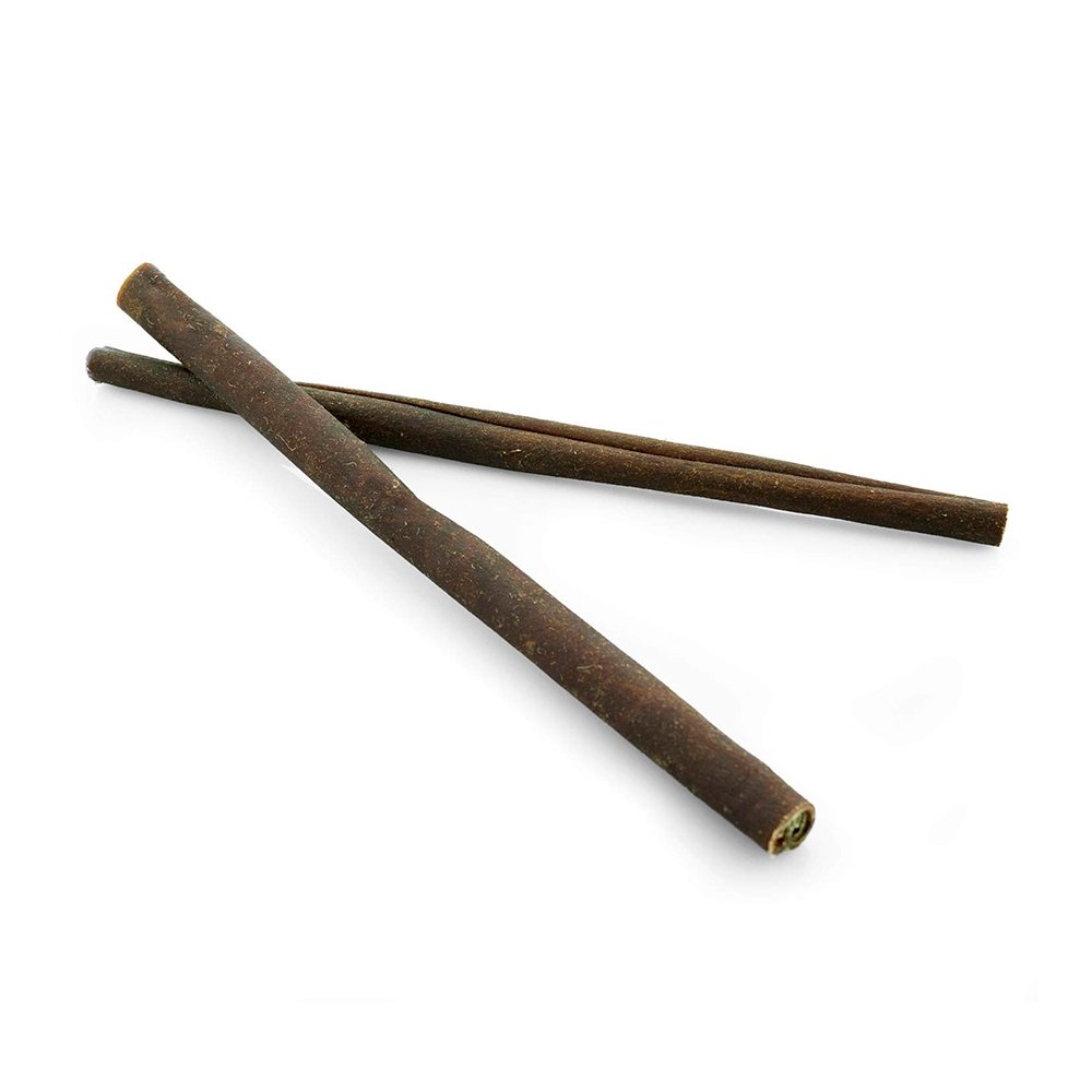 Barkworthies 12" Plain Collagen Beef Stick Dog Chews 6 Count, Kwik Pets