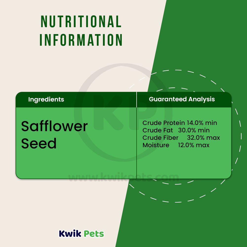 Kaytee Safflower Seed Wild Bird Food 5-lb, Kaytee