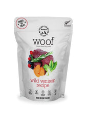 The New Zealand Natural Pet Food Co. Woof Freeze Dried Dog Food Wild Venison 1.76-oz