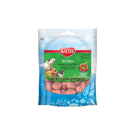 Kaytee Yo Chips for Small Animals - Strawberry 3.5-oz, Kaytee