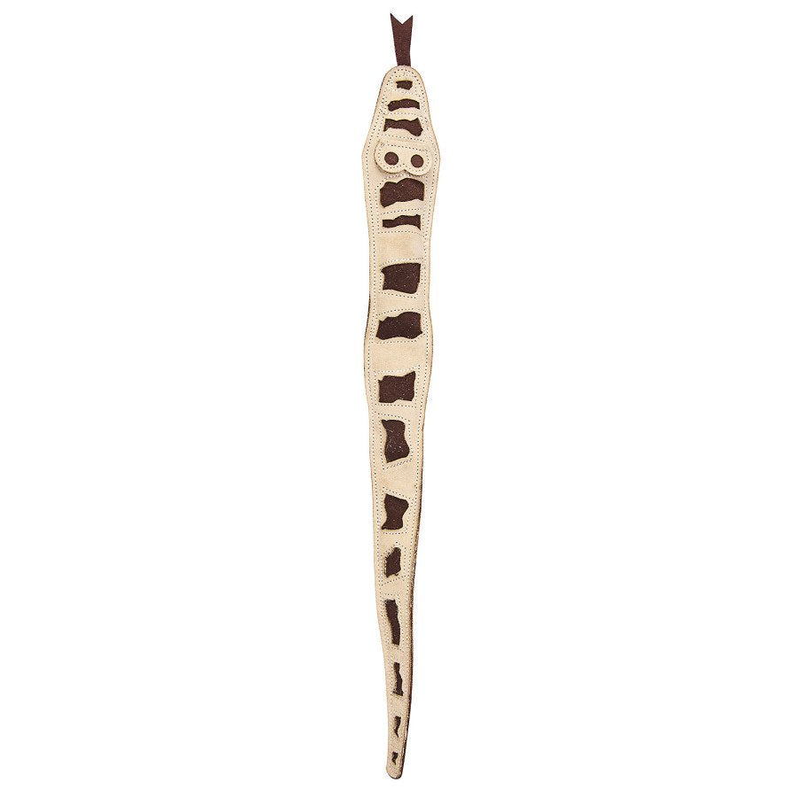 Skinneeez Leather Stuffing-Free Snake Dog Toy 36-in