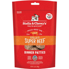 Stella & Chewy's Freeze-Dried Raw Dinner Patties Dog Food Stella’s Super Beef 5.5-oz
