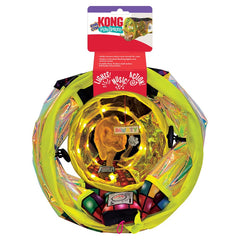 KONG Play Spaces Rave Cave Cat Tunnels Toy Multicolor