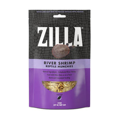 Zilla Reptile Food Munchies River Shrimp 2-oz