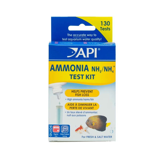 API Ammonia Test Kit Freshwater and Saltwater 130 Tests, API
