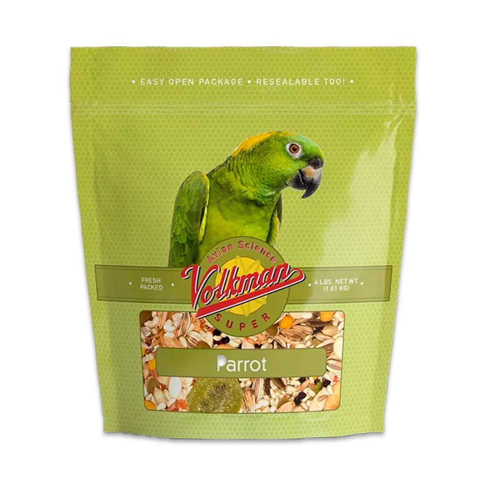 Volkman Seed Company Avian Science Super Parrot Bird Treat, 4 lb, Volkman