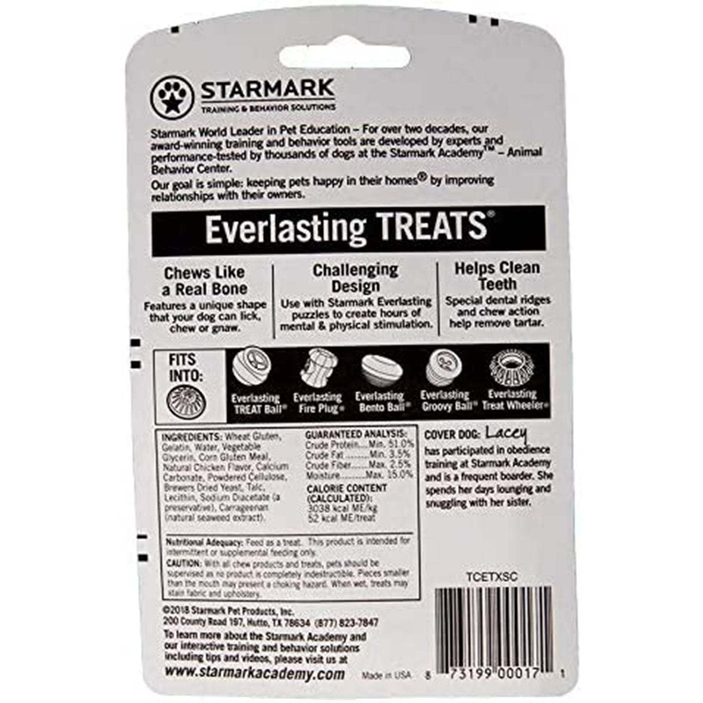 Everlasting Made In USA Treat Chicken Small 1.2-oz, StarMark