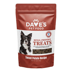 Dave's Pet Food Kidney-Friendly Dog Treats Sweet Potato 5-oz