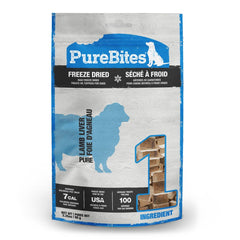 PureBites Lamb Liver Freeze Dried Dog Treats 3.35-oz