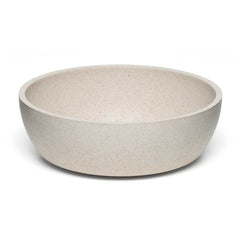 Loving Pets Dolce Bamboo Dog & Cat Bowl Oat Large