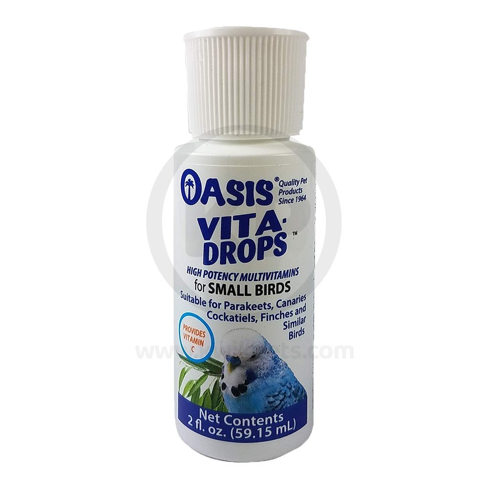 Oasis Vita Drops Multivitamin Supplement for Small Birds 2-oz Buy Online