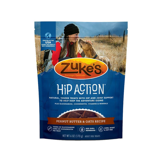Zuke's Dog Hip Action Peanut Butter 6-oz, Zuke's