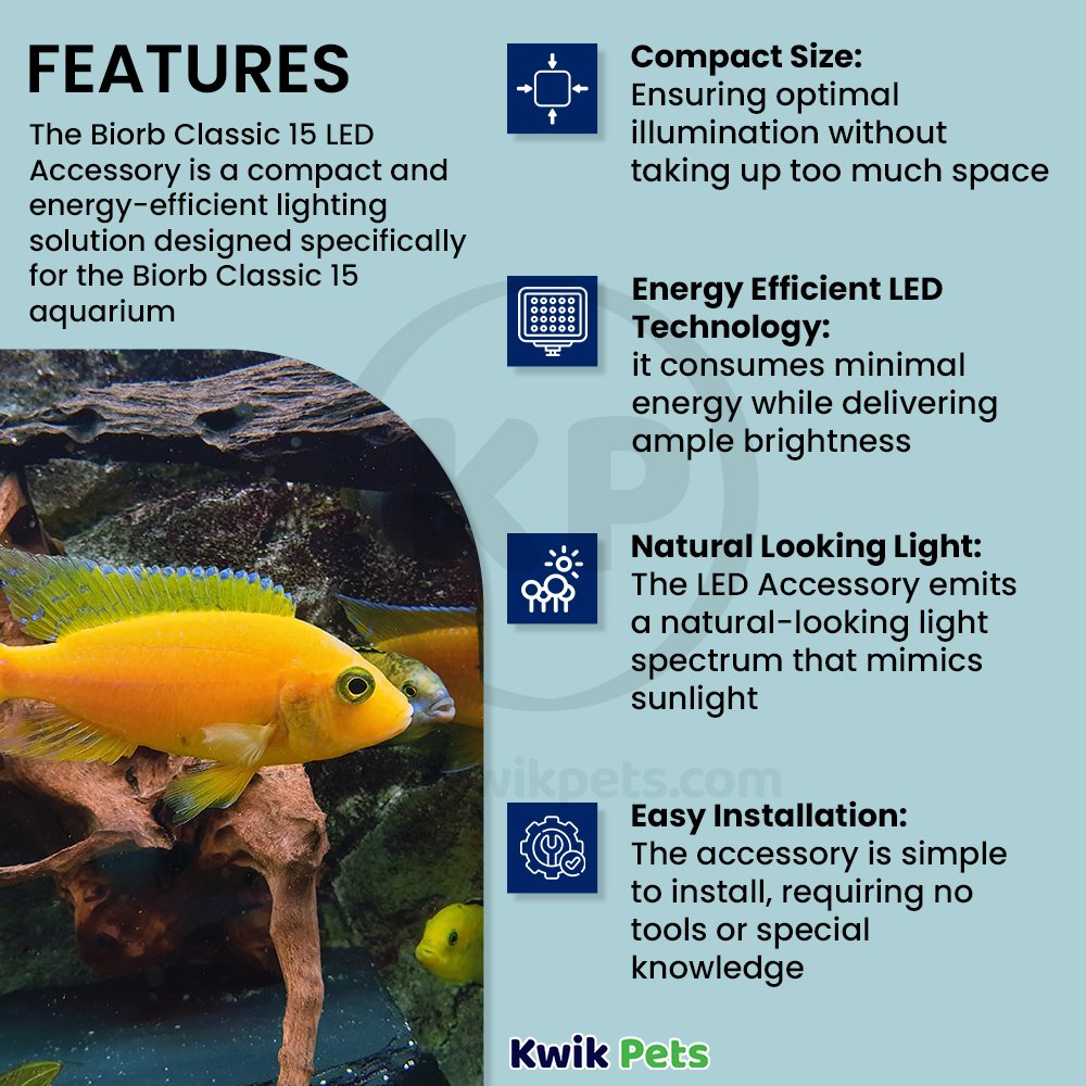 Biorb Classic 15 LED Accessory, Kwik Pets