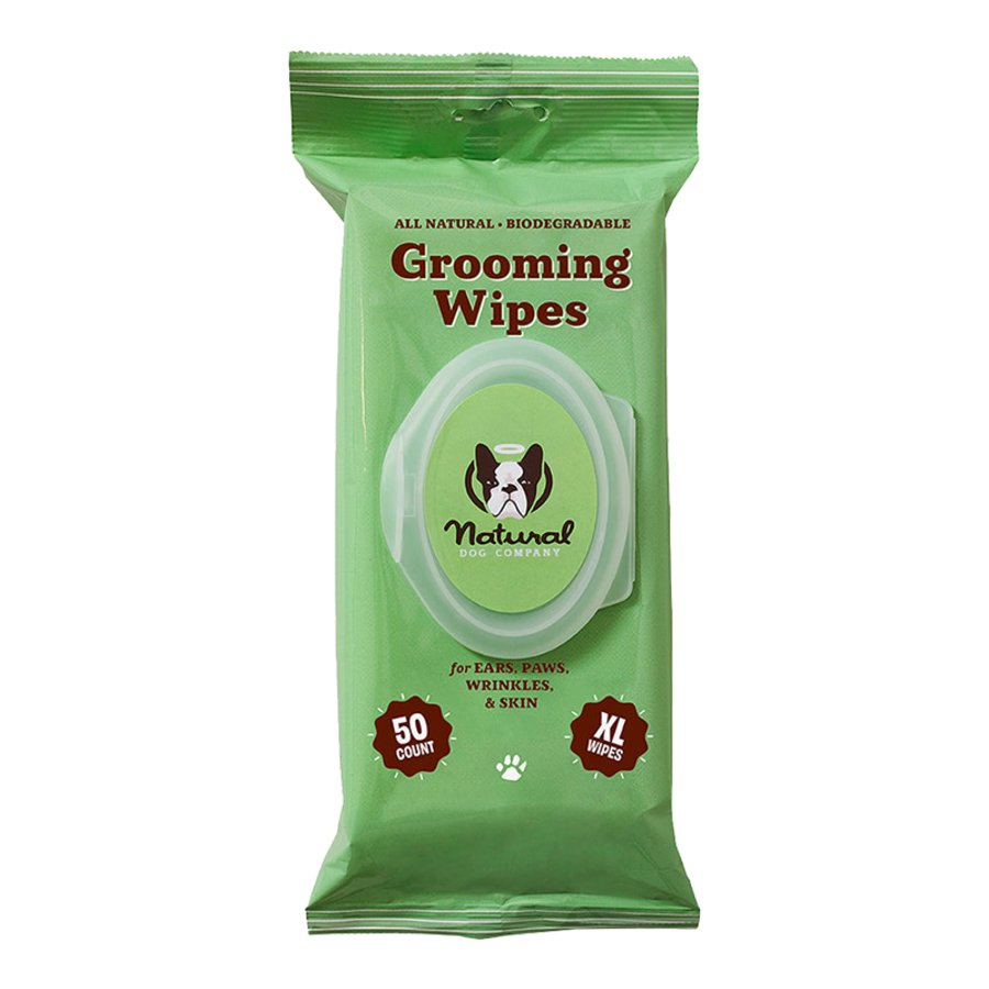 Natural Dog Company Grooming Dog Wipes 50 Count