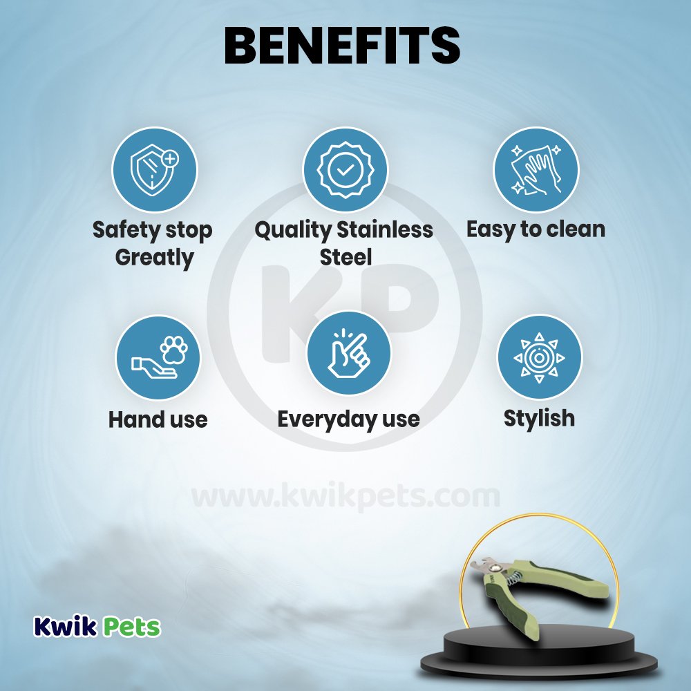 Benefits of Coastal Safari Professional Dog Nail Trimmer Green Standard