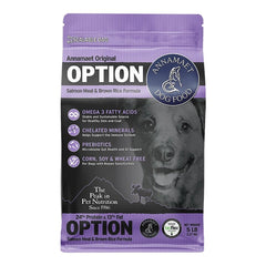 Annamaet Original Option Dry Dog Food Salmon Meal & Brown Rice Formula 5-lb