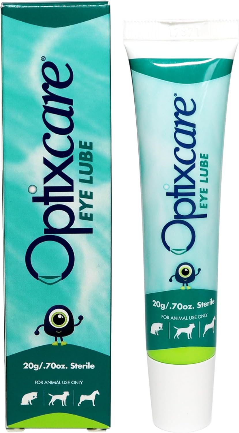 Optixcare Eye Lube Lubricant Gel for Dogs, Cats & Horses 0.70 oz
