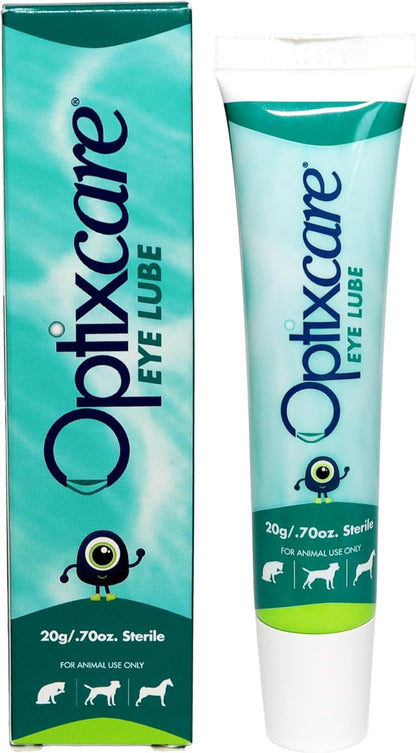Optixcare Eye Lube Lubricant Gel for Dogs, Cats & Horses 0.70 oz