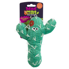 Mad Cat Big Cactus Kicker Catnip & Silvervine Cat Toy