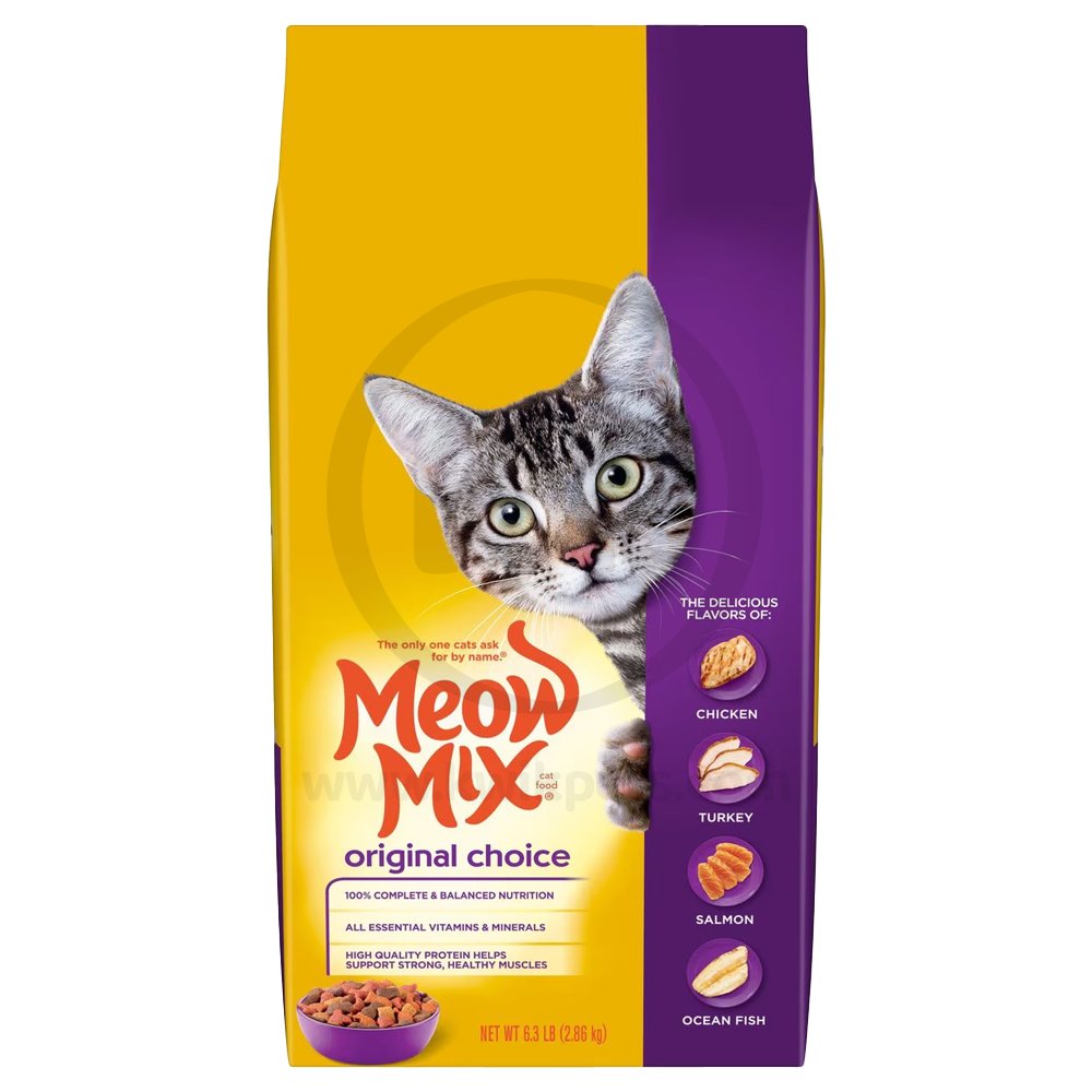 Meow Mix Original Choice (Chicken, Turkey, Salmon & Ocean Fish) Dry Cat Food