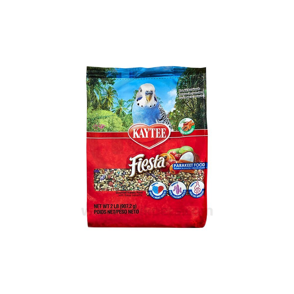 Kaytee Fiesta Parakeet Food 2 lb, Kaytee