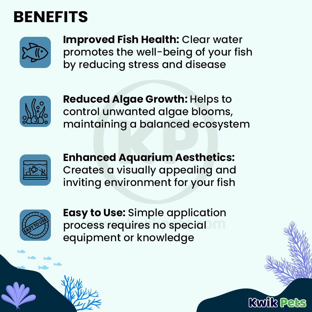 Acurel F Aquarium Water Clarifier 250 ml, Kwik Pets