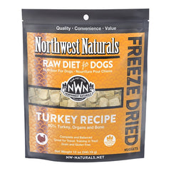 Northwest Naturals Freeze Dried Raw Diet Dog Food Turkey Recipe 12-oz