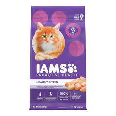 IAMS Proactive Health Kitten Dry Cat Food Chicken 7-lb