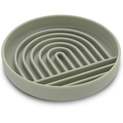 Koira Rainbow Silicone Dog Slow Feeder Lick Mat with Suction Green