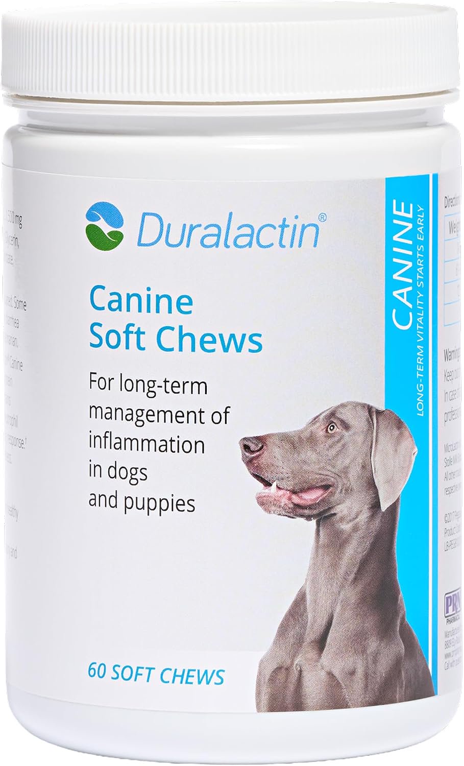 PRN Pharmacal Duralactin Canine Soft Chews Dog Supplement 60 Count