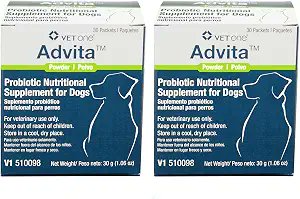 VetOne Advita Probiotic Nutritional Dog Supplement 30 Count