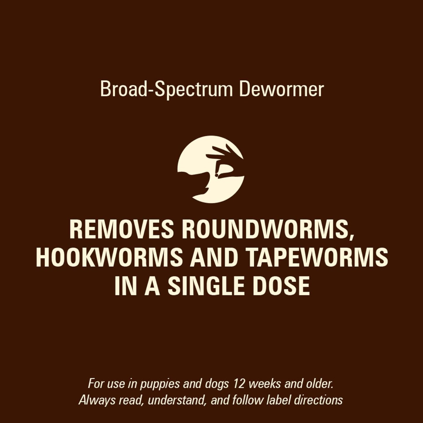 Sentry Worm X Plus 7 Way De-Wormer for Medium & Large Dogs 6 Count, Kwik Pets