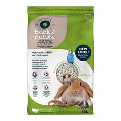 Back 2 Nature Small Animal Bedding & Litter 15 Liters
