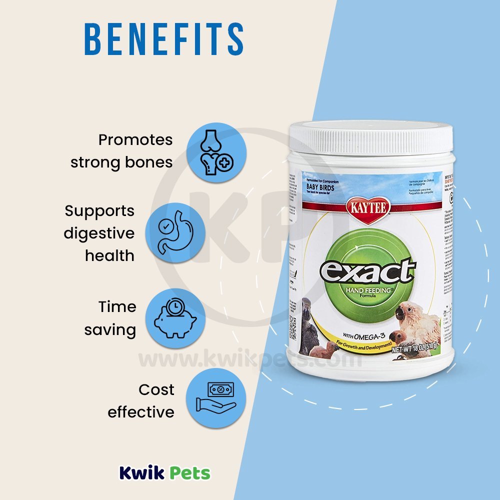 Kaytee Exact Handfeeding Baby Bird 18oz, Kaytee