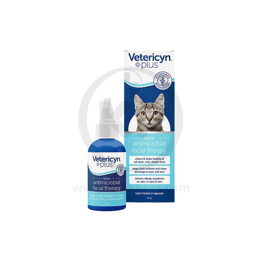 Vetericyn Plus Feline Antimicrobial Facial Therapy 2-oz, Vetericyn