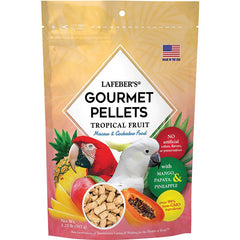 Lafeber Tropical Fruit Gourmet Pellets Macaw & Cockatoo Bird Food 1.25-lb