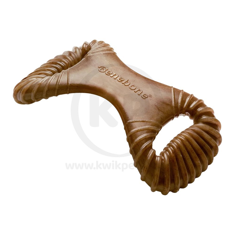 Benebone Dental Chew Dog Toy Bacon Medium, Kwik Pets