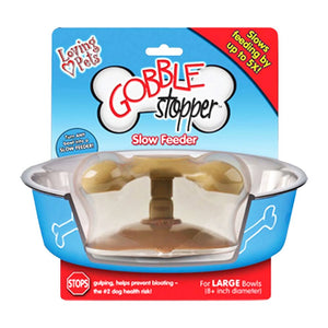 Loving Pets Gobblestopper Slow Feeder for Dogs Large, Kwik Pets