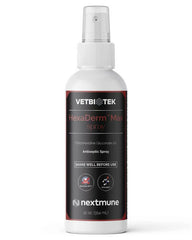 VetBiotek HexaDerm Max Antiseptic Spray for Dogs, Cats & Horses 12-oz