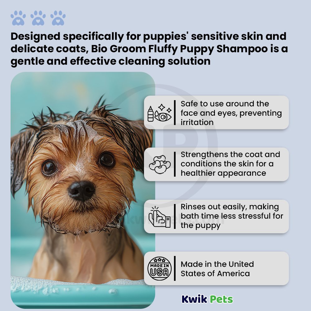 Specification of Bio Groom Fluffy Puppy Shampoo 12-oz