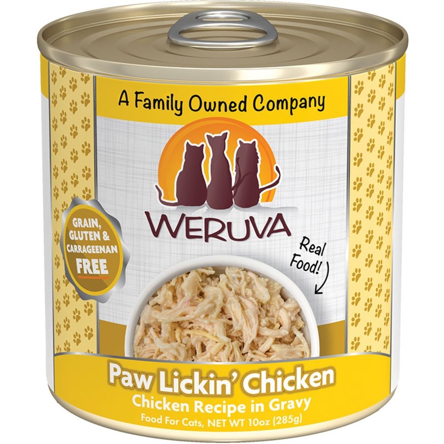 Weruva Paw Lickin' Chicken Grain-Free Wet Cat Food Chicken Recipe in Gravy